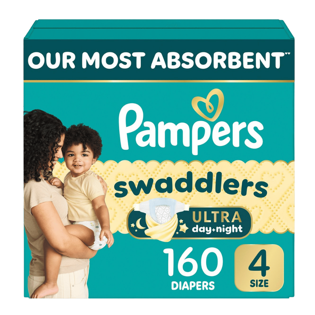 Pampers Swaddlers Ultra Diapers Size 4 160 ct buy online USA - 1